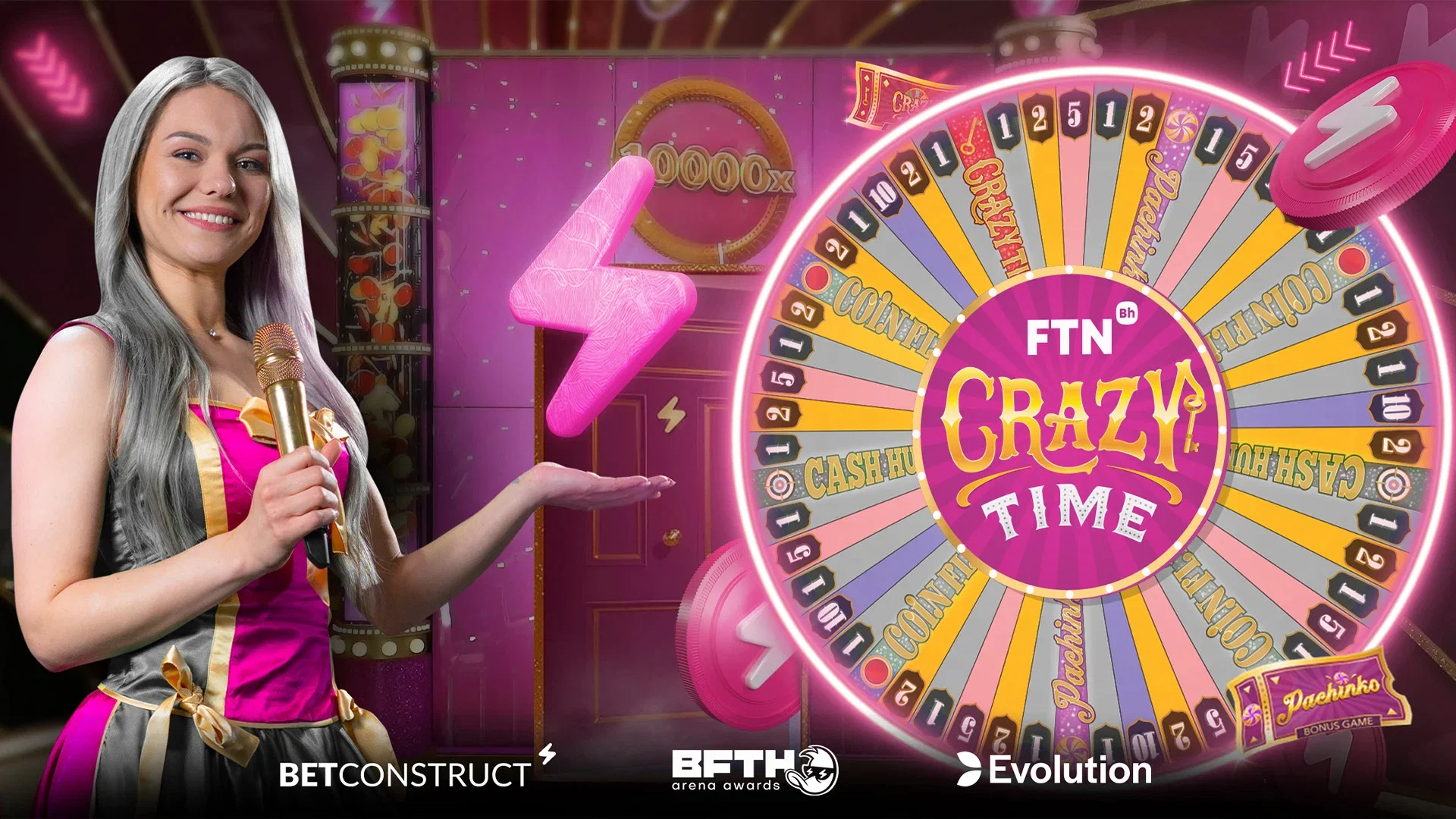 Crazy Time Pachinko — бонусная игра